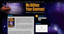 Desktop Screenshot of mybillionyearcontract.com